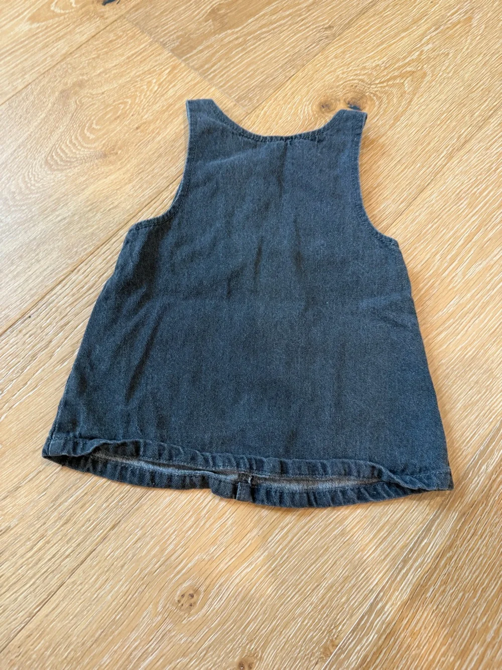 Zara • Black Denim Dress